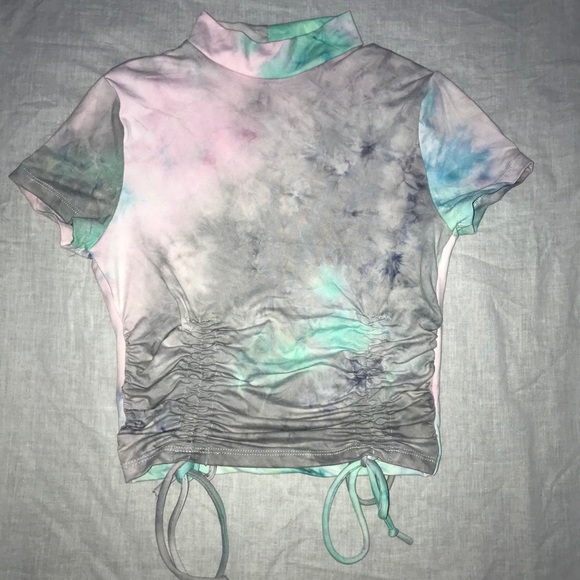 Color full pastel crop top - Picture 1 of 2
